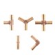 Brass Barb Pipe Fitting 2 3 4 way connector For 4mm 5mm 6mm 8mm 10mm 12mm 16mm 19mm hose copper Pagoda Water Tube Fittings