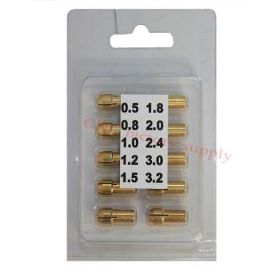 Free shipping 10pcs/lot Dremel electric grinder copper Chuck Reed 0.5 mm -3.2 mm Rotary Drill Lock Nut