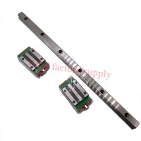 3D print parts CNC machine linear rail slide HGH15mm 15mm 1pcs 15mm L-100mm + 2pcs HGH15CA carriage