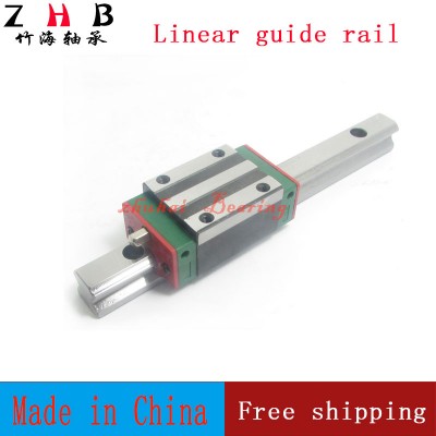 NEW linear guide HGR25 L1000mm and 2pcs HGH25CA cnc rail block linear block CNC parts