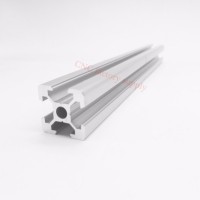 1pcs 2020 Aluminum Profile Extrusion 100 to 800mm Length Linear Rail 200mm 350mm 400mm for DIY 3D Printer Workbench CNC