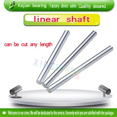 6pcs linear shaft 12mm diameter 600mm long harden linear rod round shaft chrome plated for CNC parts