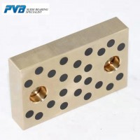 Guide rail Wear Plates sliding bearing pads oilless brass bars